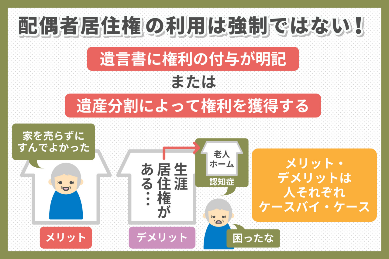 配偶者居住権を知らない人へ!メリット・デメリットを優しく説明する